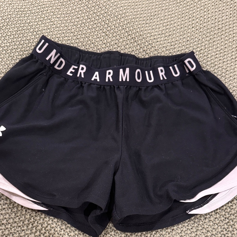 Under Armour Women's Black Athletic Shorts